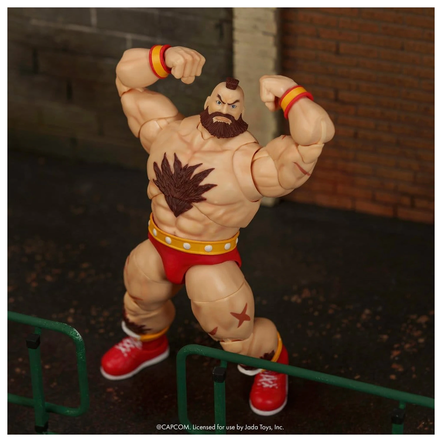 Ultra Street Fighter II: The Final Challengers Action Figure 1/12 Zangief 18 cm poza produsului