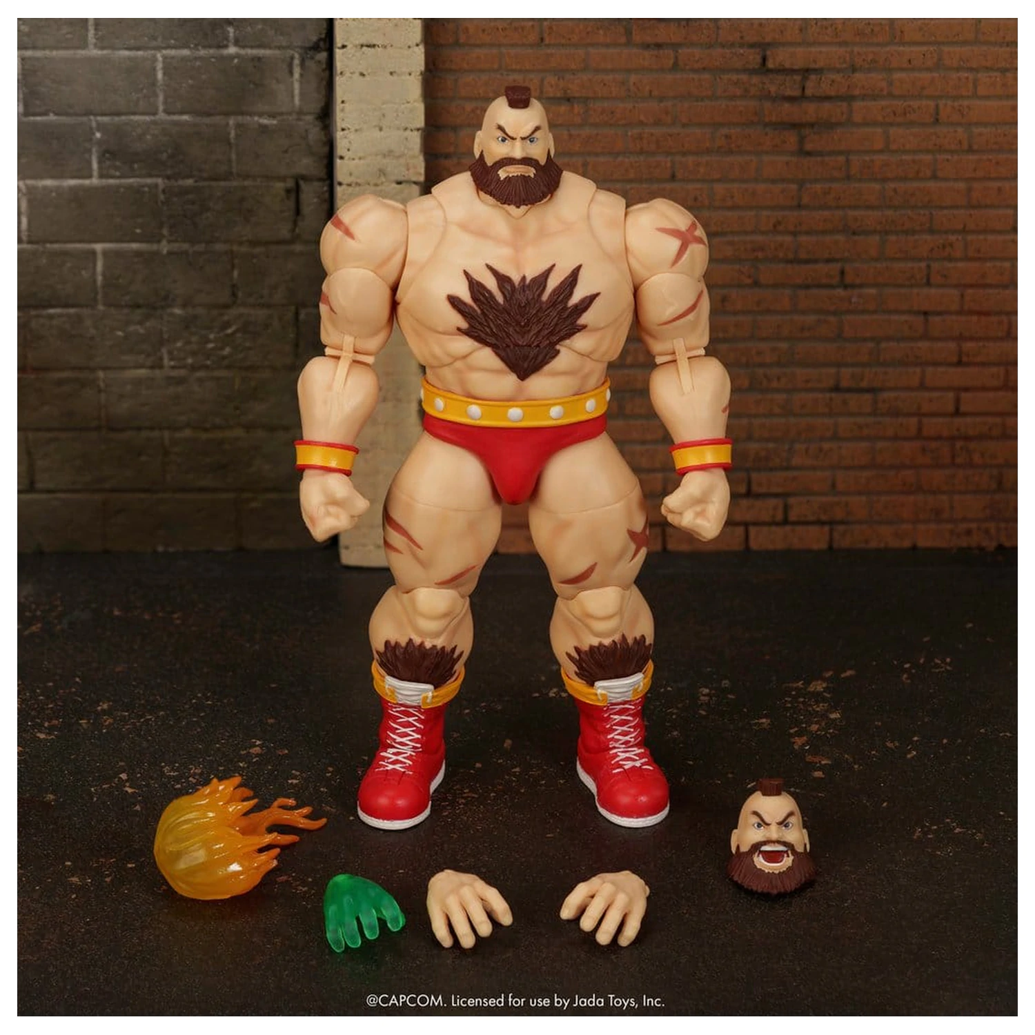 Ultra Street Fighter II: The Final Challengers Action Figure 1/12 Zangief 18 cm poza produsului