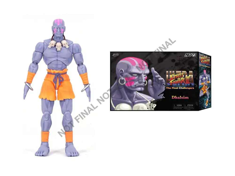 Ultra Street Fighter II: The Final Challengers Figurina de actiune 1/12 Dhalsim Deluxe 15 cm poza produsului