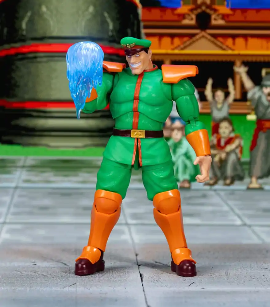Ultra Street Fighter II: The Final Challengers Figurina de actiune 1/12 M. Bison Deluxe 15 cm poza produsului
