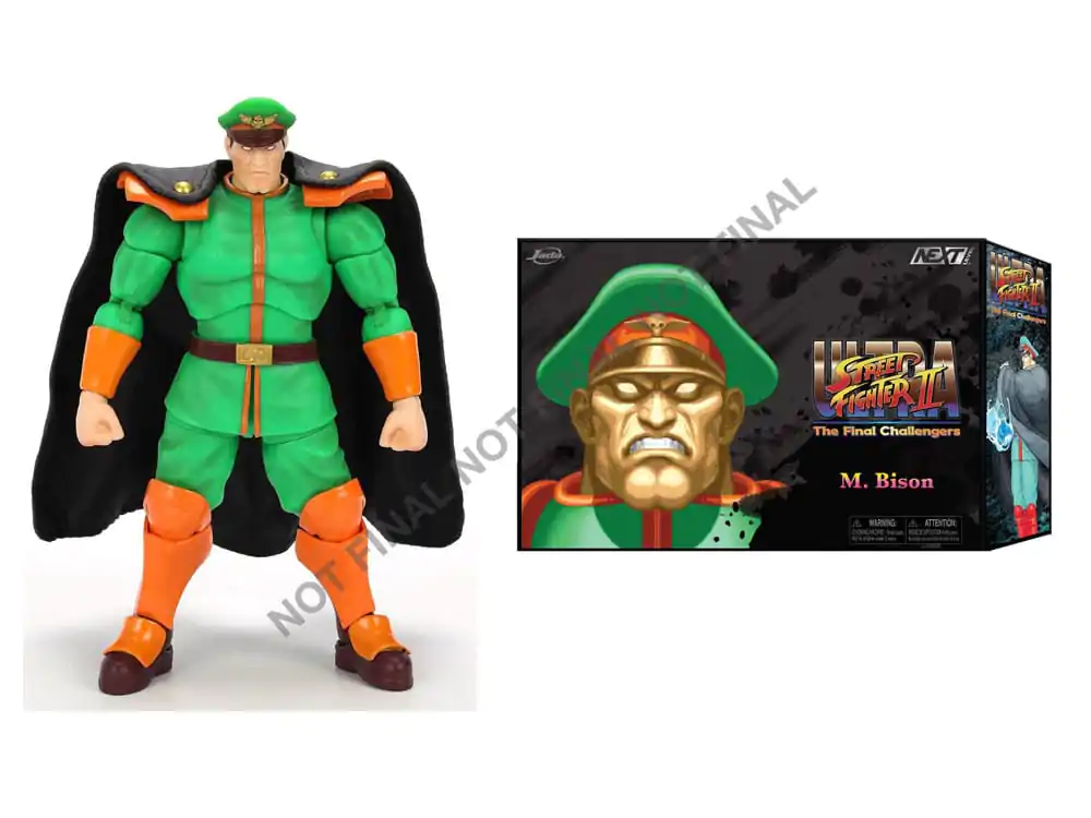 Ultra Street Fighter II: The Final Challengers Figurina de actiune 1/12 M. Bison Deluxe 15 cm poza produsului