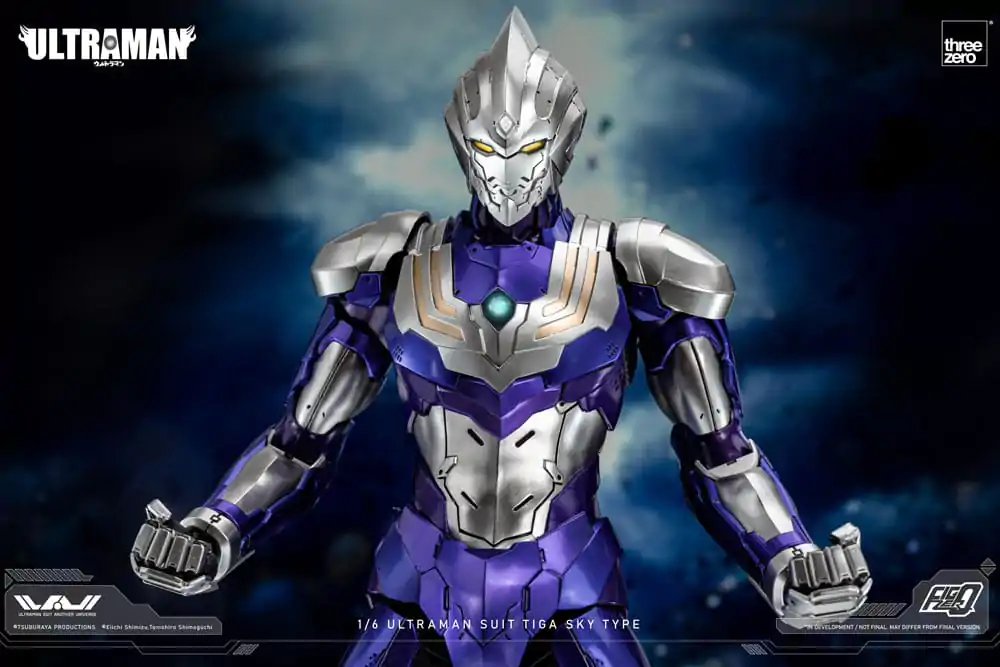 Figurină de acțiune Ultraman FigZero 1/6 Costum Ultraman Tiga Tipul Sky 31 cm poza produsului