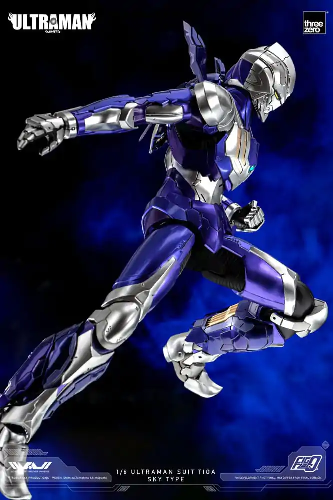 Figurină de acțiune Ultraman FigZero 1/6 Costum Ultraman Tiga Tipul Sky 31 cm poza produsului