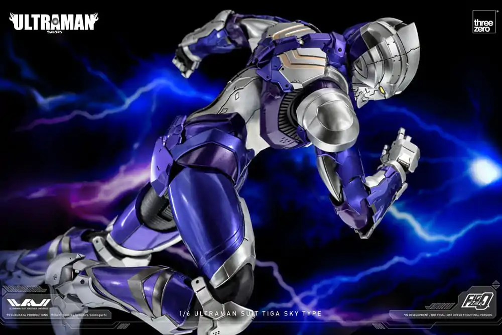 Figurină de acțiune Ultraman FigZero 1/6 Costum Ultraman Tiga Tipul Sky 31 cm poza produsului