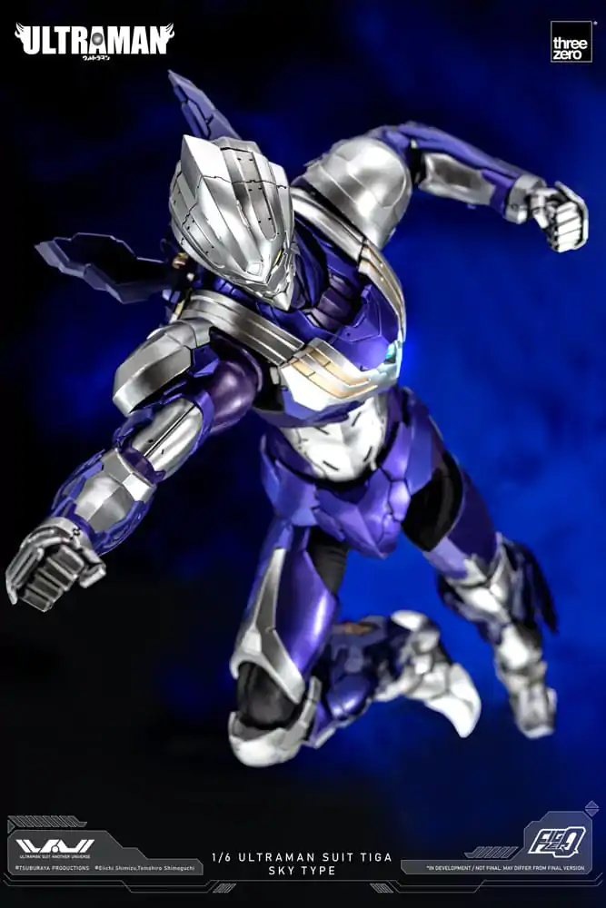 Figurină de acțiune Ultraman FigZero 1/6 Costum Ultraman Tiga Tipul Sky 31 cm poza produsului