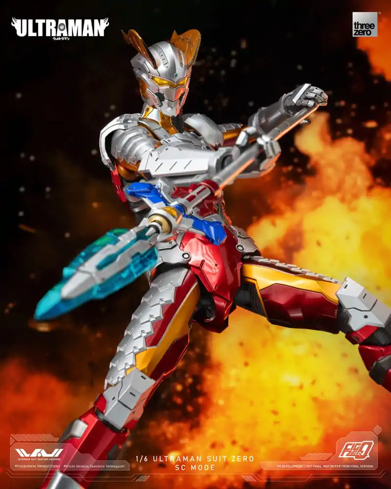 Figurină de acțiune Ultraman FigZero 1/6 Ultraman Suit Zero SC Mode 31 cm poza produsului