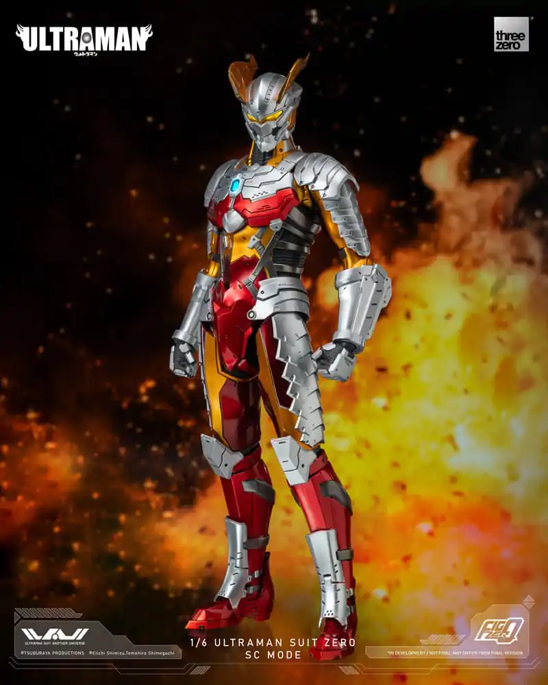 Figurină de acțiune Ultraman FigZero 1/6 Ultraman Suit Zero SC Mode 31 cm poza produsului