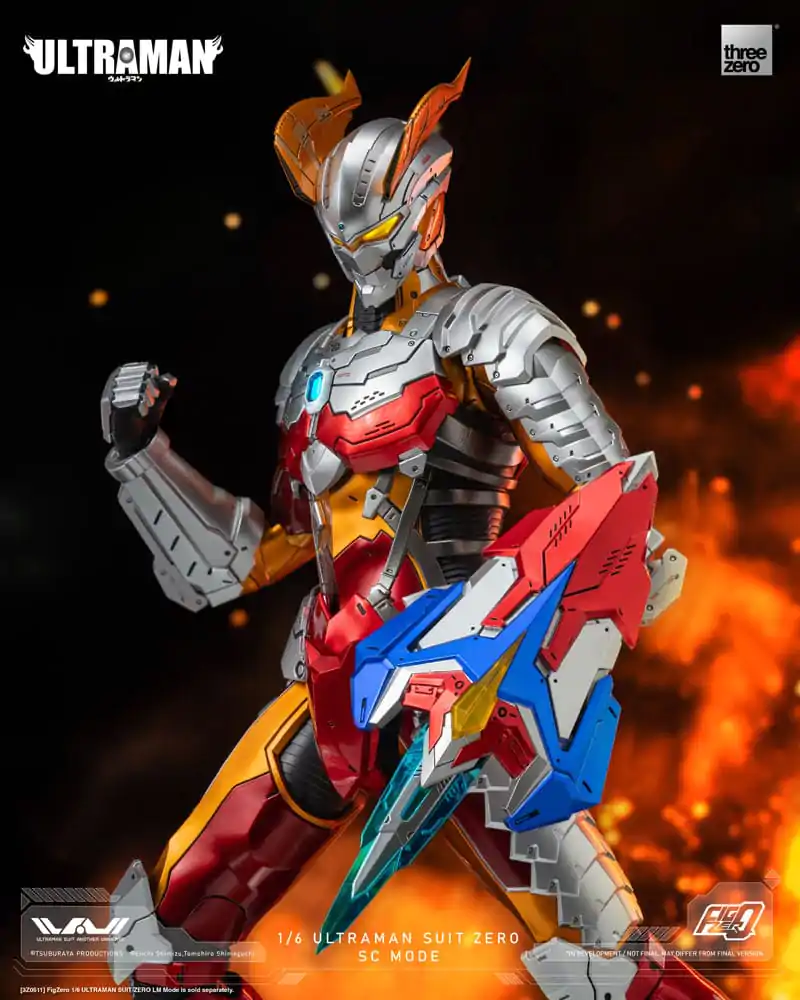 Figurină de acțiune Ultraman FigZero 1/6 Ultraman Suit Zero SC Mode 31 cm poza produsului