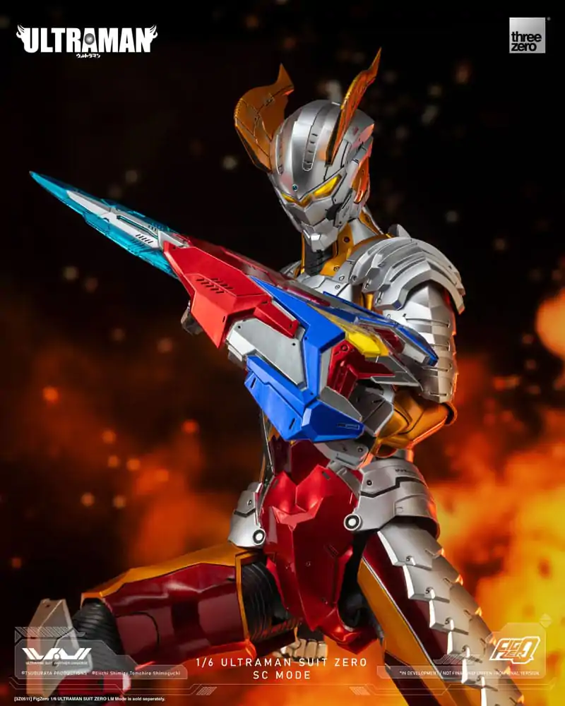 Figurină de acțiune Ultraman FigZero 1/6 Ultraman Suit Zero SC Mode 31 cm poza produsului