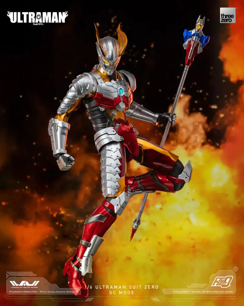 Figurină de acțiune Ultraman FigZero 1/6 Ultraman Suit Zero SC Mode 31 cm poza produsului