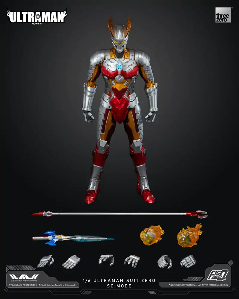 Figurină de acțiune Ultraman FigZero 1/6 Ultraman Suit Zero SC Mode 31 cm poza produsului