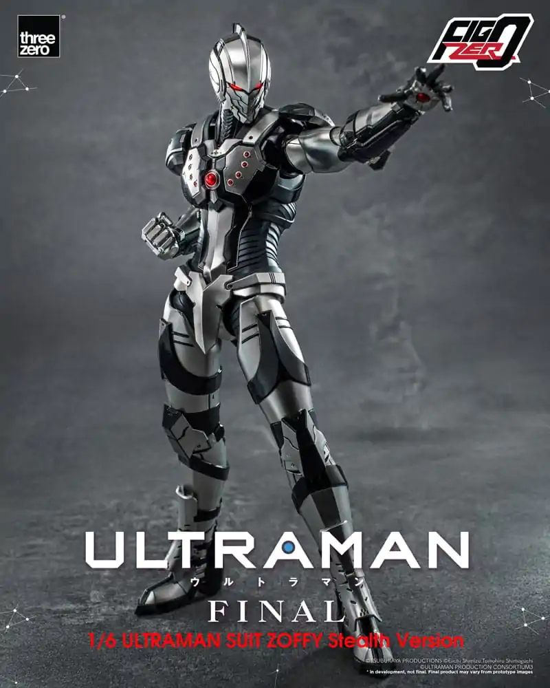 Ultraman Final FigZero Figurina de Acțiune 1/6 Ultraman Suit Zoffy Stealth Version 30 cm poza produsului