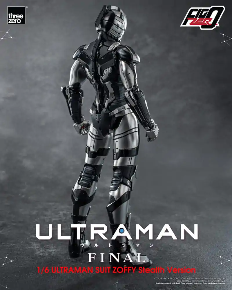 Ultraman Final FigZero Figurina de Acțiune 1/6 Ultraman Suit Zoffy Stealth Version 30 cm poza produsului