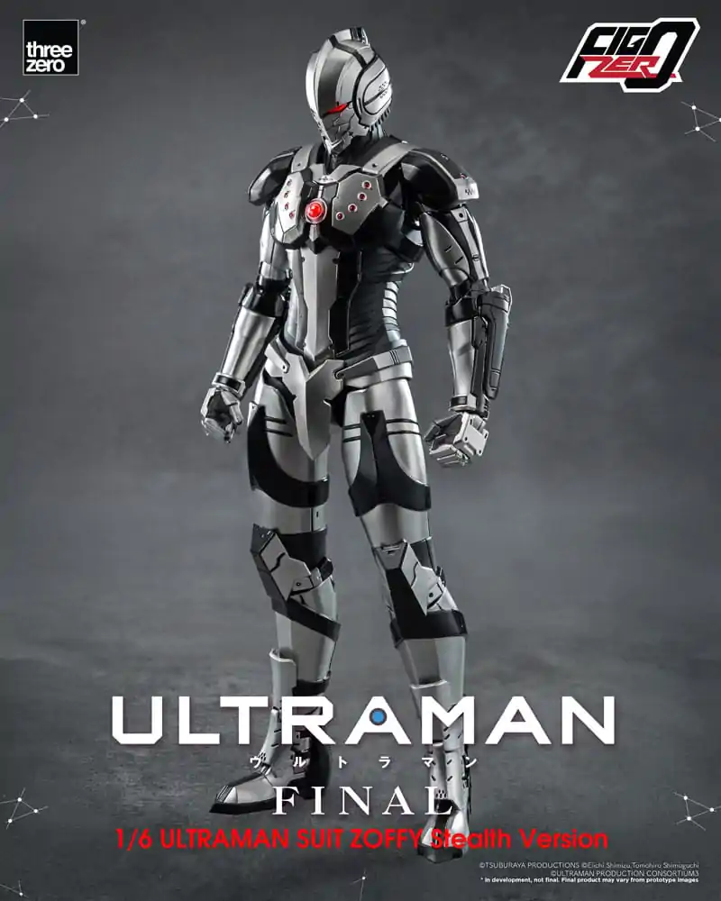 Ultraman Final FigZero Figurina de Acțiune 1/6 Ultraman Suit Zoffy Stealth Version 30 cm poza produsului