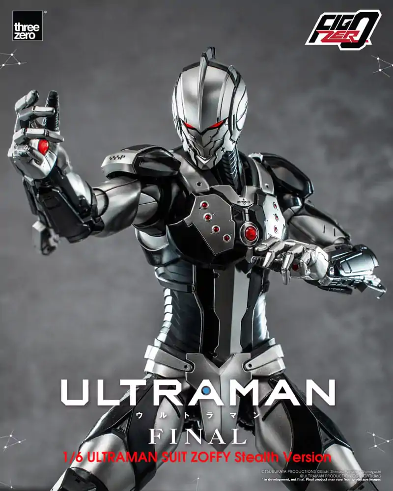 Ultraman Final FigZero Figurina de Acțiune 1/6 Ultraman Suit Zoffy Stealth Version 30 cm poza produsului