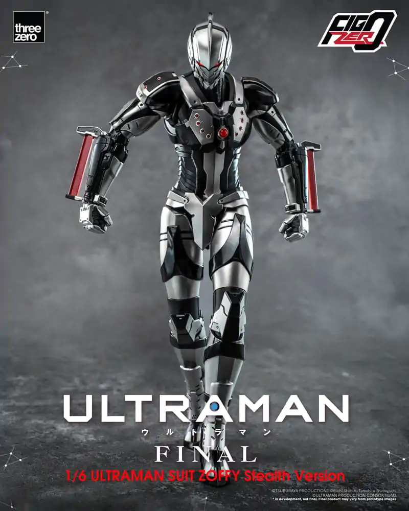 Ultraman Final FigZero Figurina de Acțiune 1/6 Ultraman Suit Zoffy Stealth Version 30 cm poza produsului