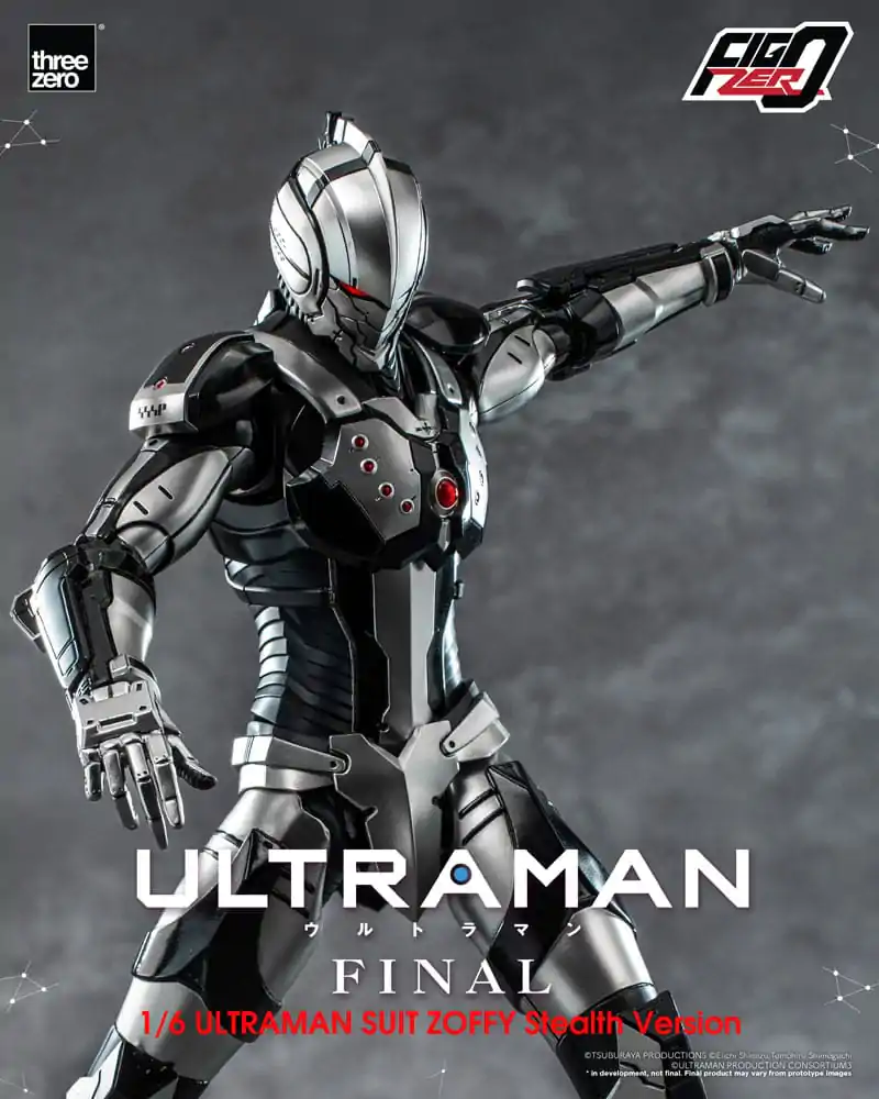 Ultraman Final FigZero Figurina de Acțiune 1/6 Ultraman Suit Zoffy Stealth Version 30 cm poza produsului