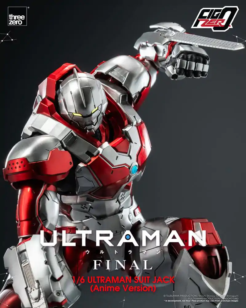 Figurină de acțiune Ultraman Final FigZero 1/6 Ultraman Suit Jack Versiune Anime 35 cm poza produsului