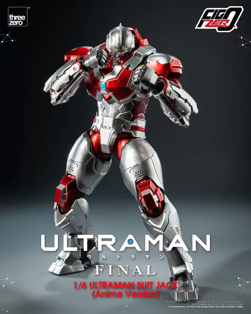 Figurină de acțiune Ultraman Final FigZero 1/6 Ultraman Suit Jack Versiune Anime 35 cm poza produsului