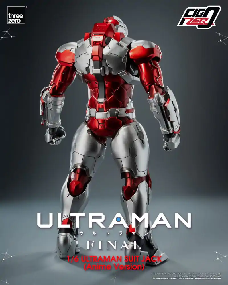 Figurină de acțiune Ultraman Final FigZero 1/6 Ultraman Suit Jack Versiune Anime 35 cm poza produsului