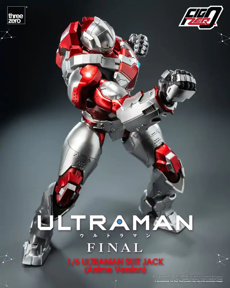 Figurină de acțiune Ultraman Final FigZero 1/6 Ultraman Suit Jack Versiune Anime 35 cm poza produsului