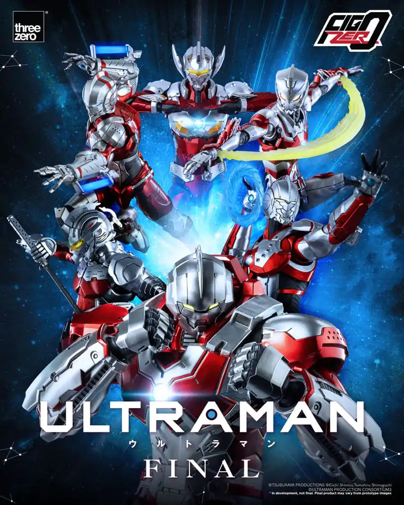 Figurină de acțiune Ultraman Final FigZero 1/6 Ultraman Suit Jack Versiune Anime 35 cm poza produsului
