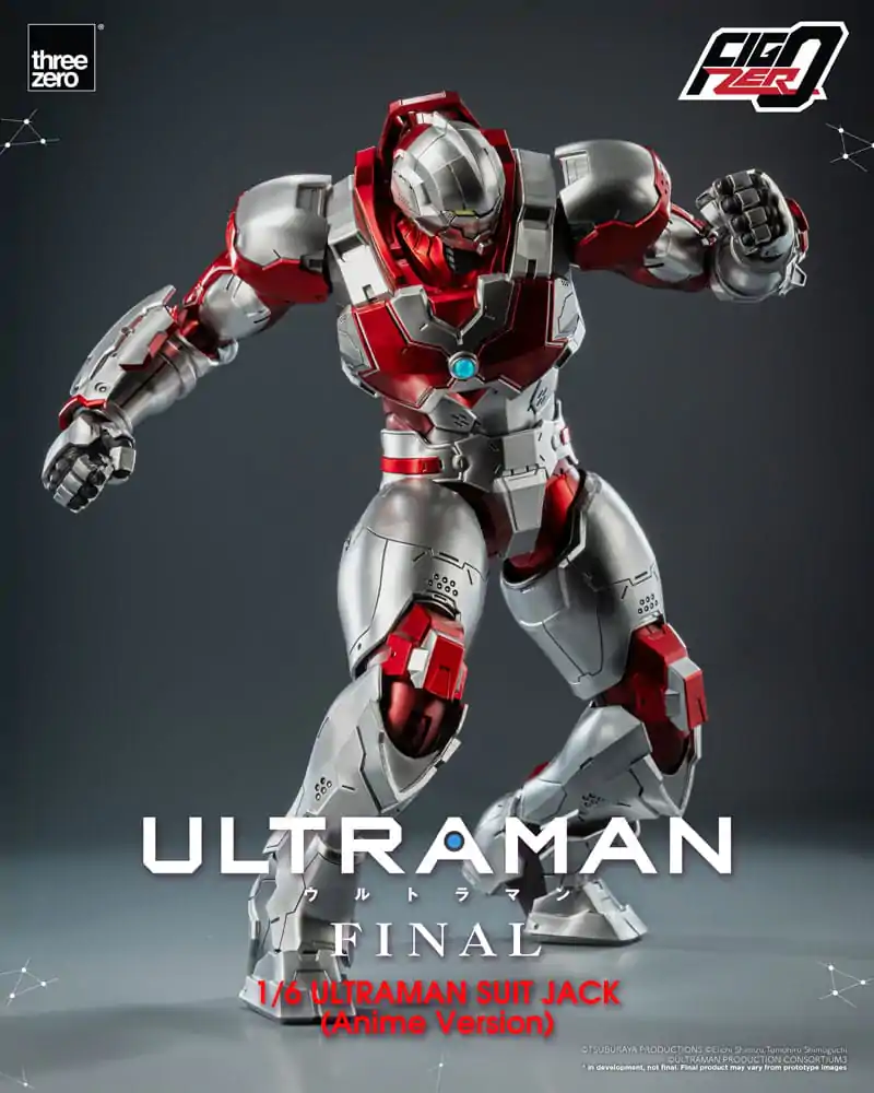 Figurină de acțiune Ultraman Final FigZero 1/6 Ultraman Suit Jack Versiune Anime 35 cm poza produsului