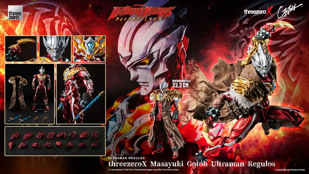 Ultraman Action Figure Masayuki Gotoh Ultraman Regulos 33 cm poza produsului