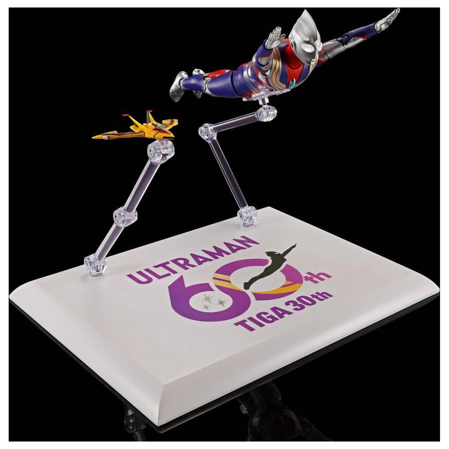 Ultraman Series S.H.Figuarts Shinkocchou Seihou Figurina de actiune Ultraman Tiga Multi Type 30th Anniversary Edition 15 cm poza produsului