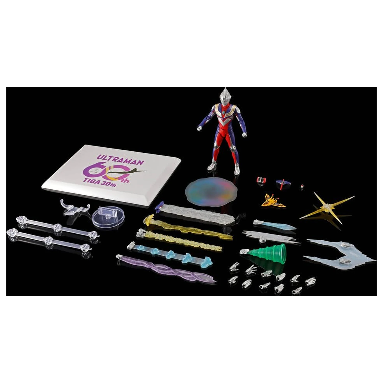 Ultraman Series S.H.Figuarts Shinkocchou Seihou Figurina de actiune Ultraman Tiga Multi Type 30th Anniversary Edition 15 cm poza produsului