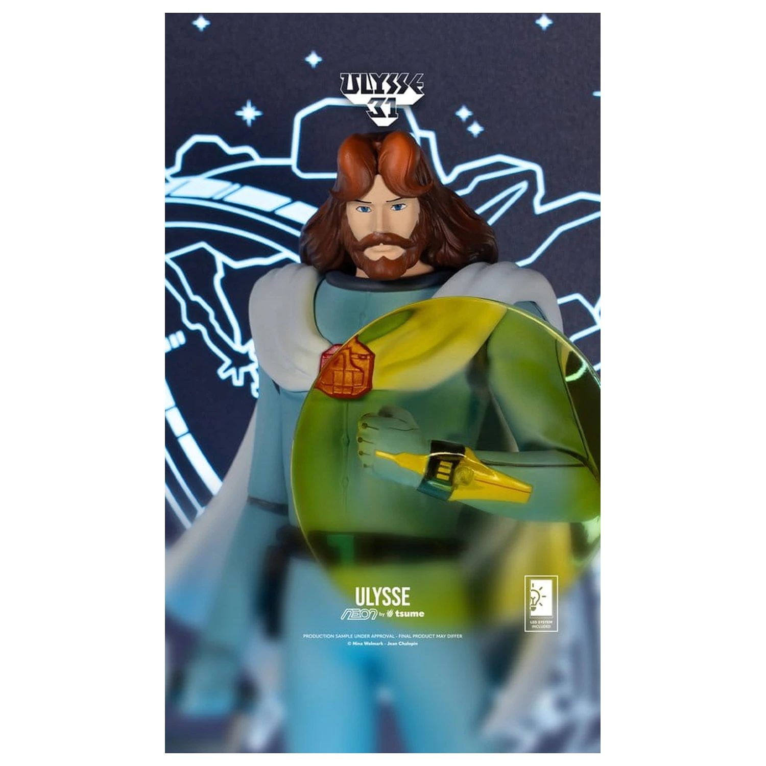 Ulysse 31 Neon Figurina 1/9 Ulysse 20 cm poza produsului