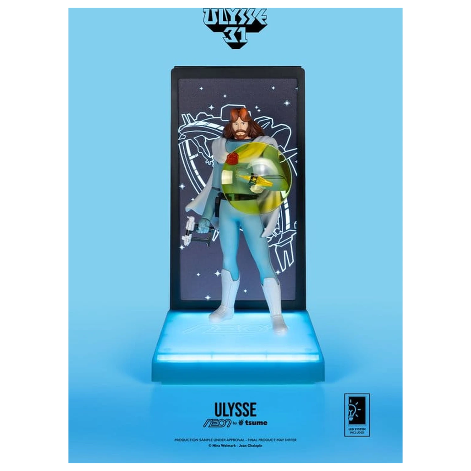 Ulysse 31 Neon Figurina 1/9 Ulysse 20 cm poza produsului