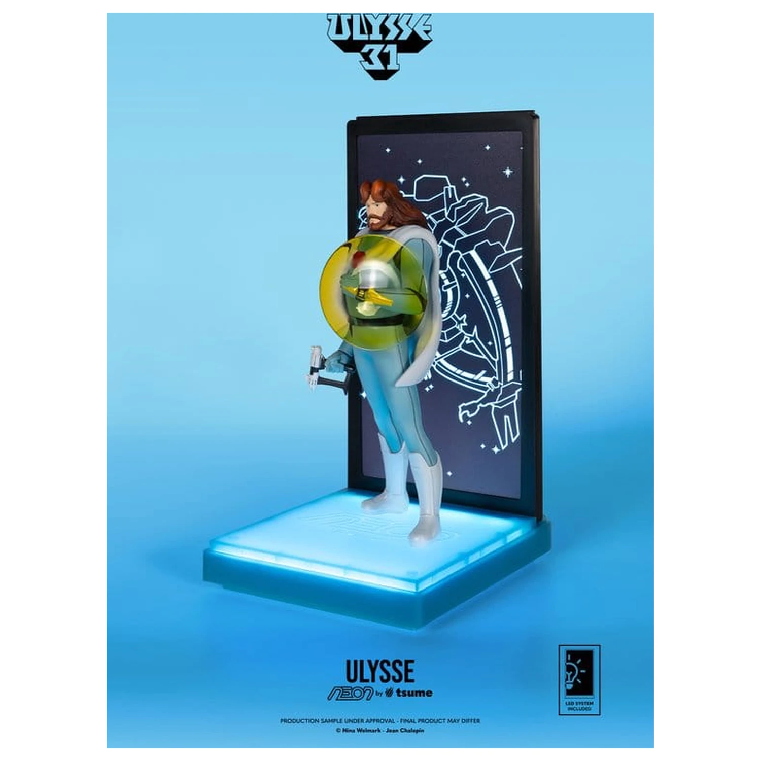 Ulysse 31 Neon Figurina 1/9 Ulysse 20 cm poza produsului