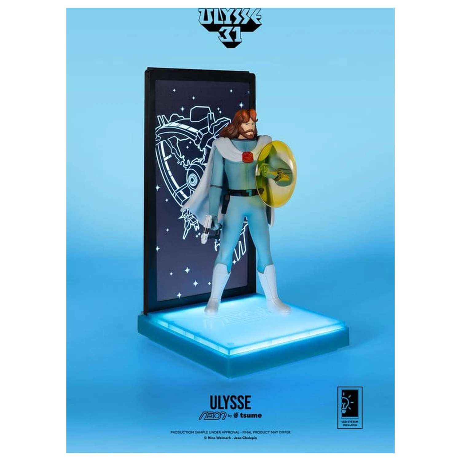 Ulysse 31 Neon Figurina 1/9 Ulysse 20 cm poza produsului