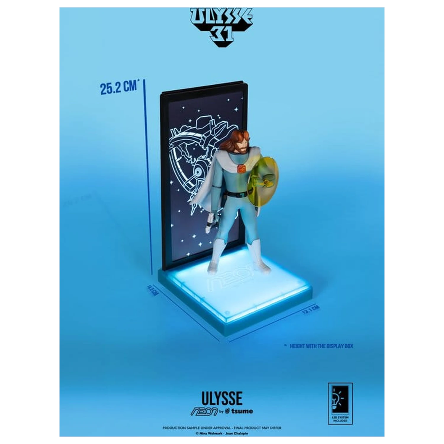 Ulysse 31 Neon Figurina 1/9 Ulysse 20 cm poza produsului