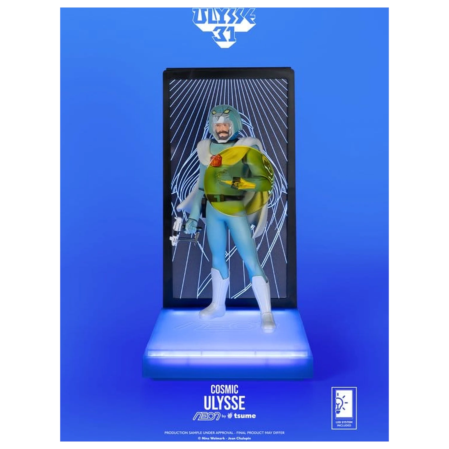 Ulysse 31 Neon Figurina 1/9 Ulysse Cosmic Version 20 cm poza produsului