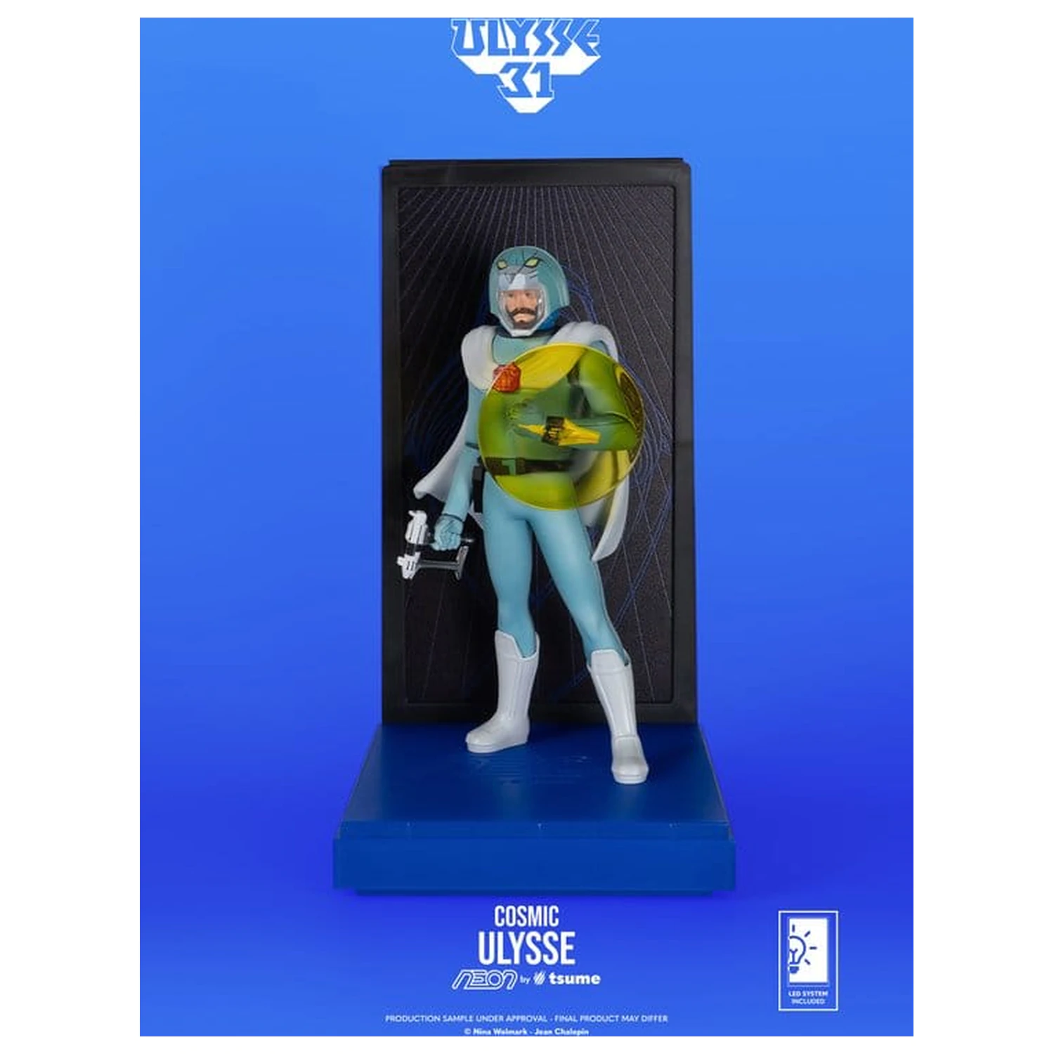 Ulysse 31 Neon Figurina 1/9 Ulysse Cosmic Version 20 cm poza produsului
