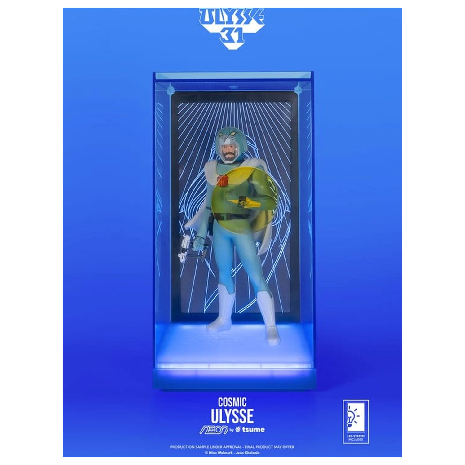 Ulysse 31 Neon Figurina 1/9 Ulysse Cosmic Version 20 cm poza produsului