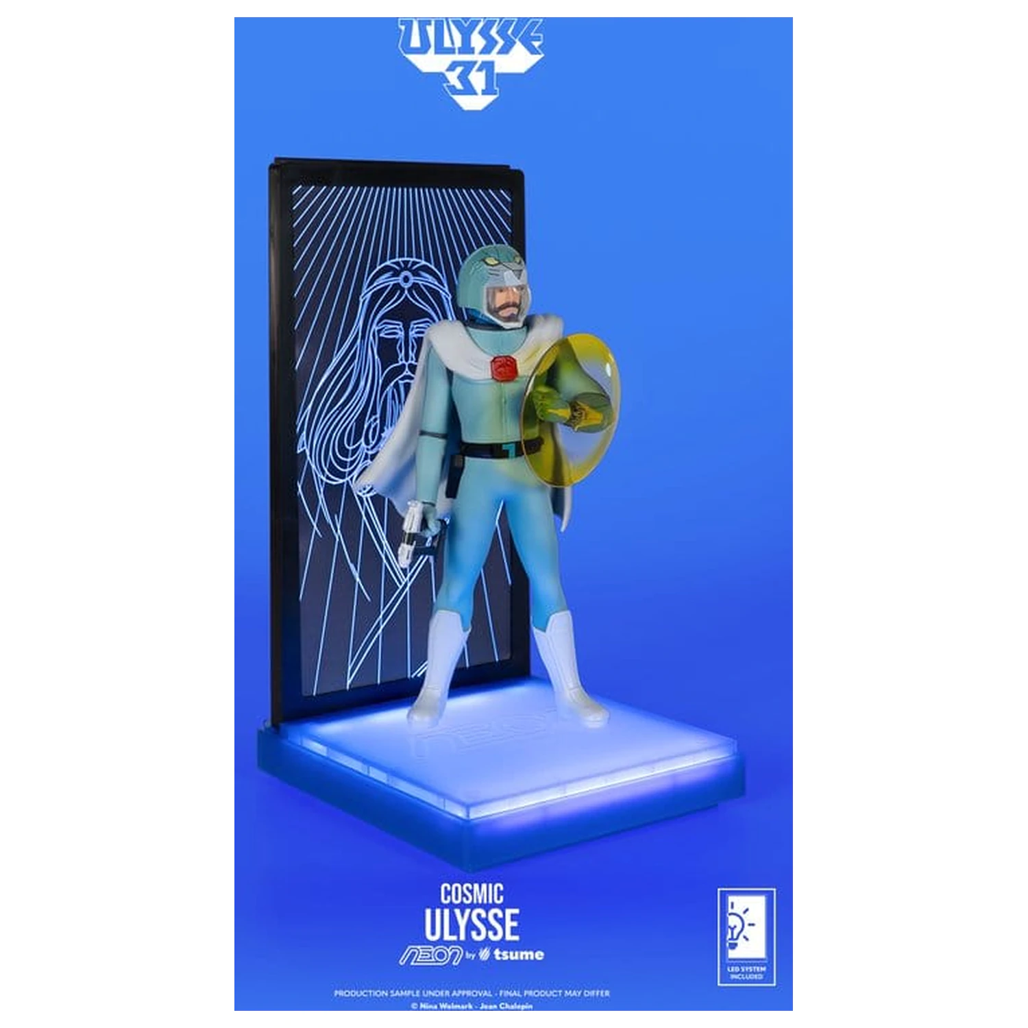 Ulysse 31 Neon Figurina 1/9 Ulysse Cosmic Version 20 cm poza produsului