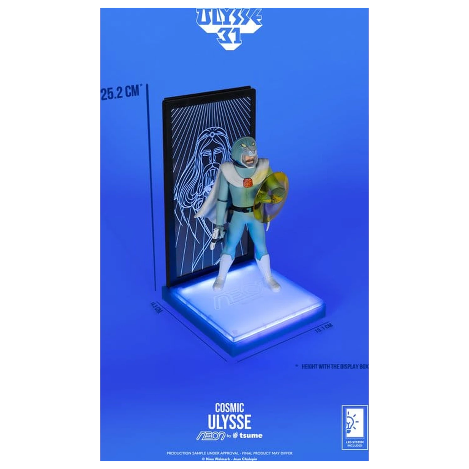 Ulysse 31 Neon Figurina 1/9 Ulysse Cosmic Version 20 cm poza produsului