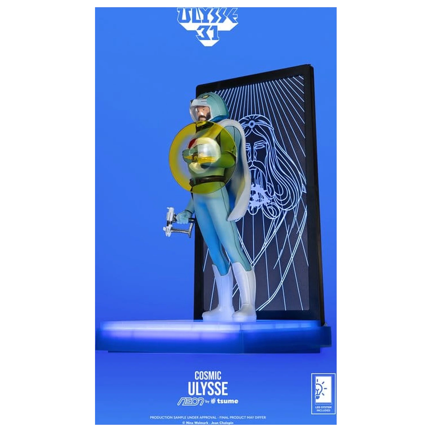 Ulysse 31 Neon Figurina 1/9 Ulysse Cosmic Version 20 cm poza produsului