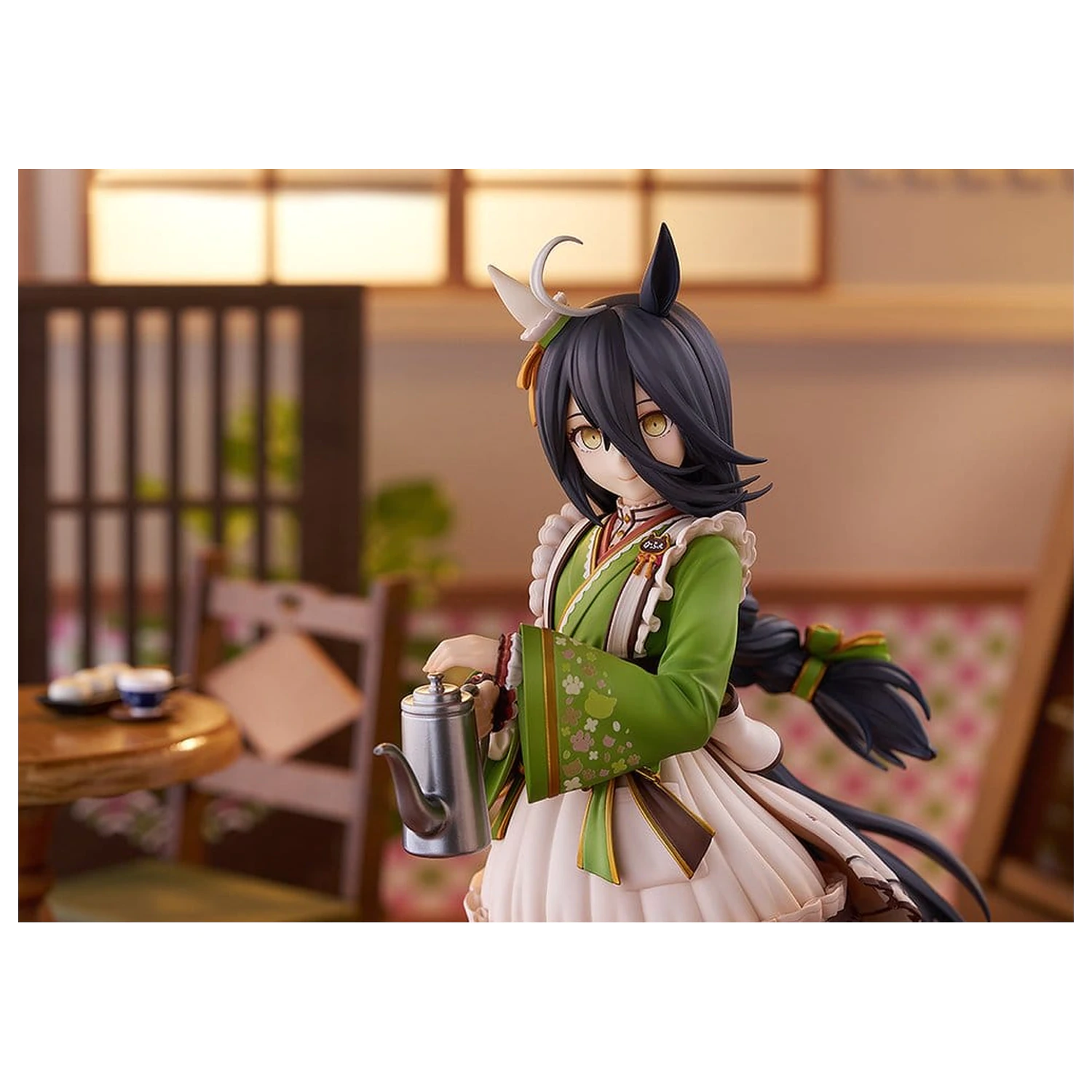 Uma Musume Pretty Derby Statuie din PVC 1/7 Manhattan Cafe Willow-Green Evening 24 cm poza produsului