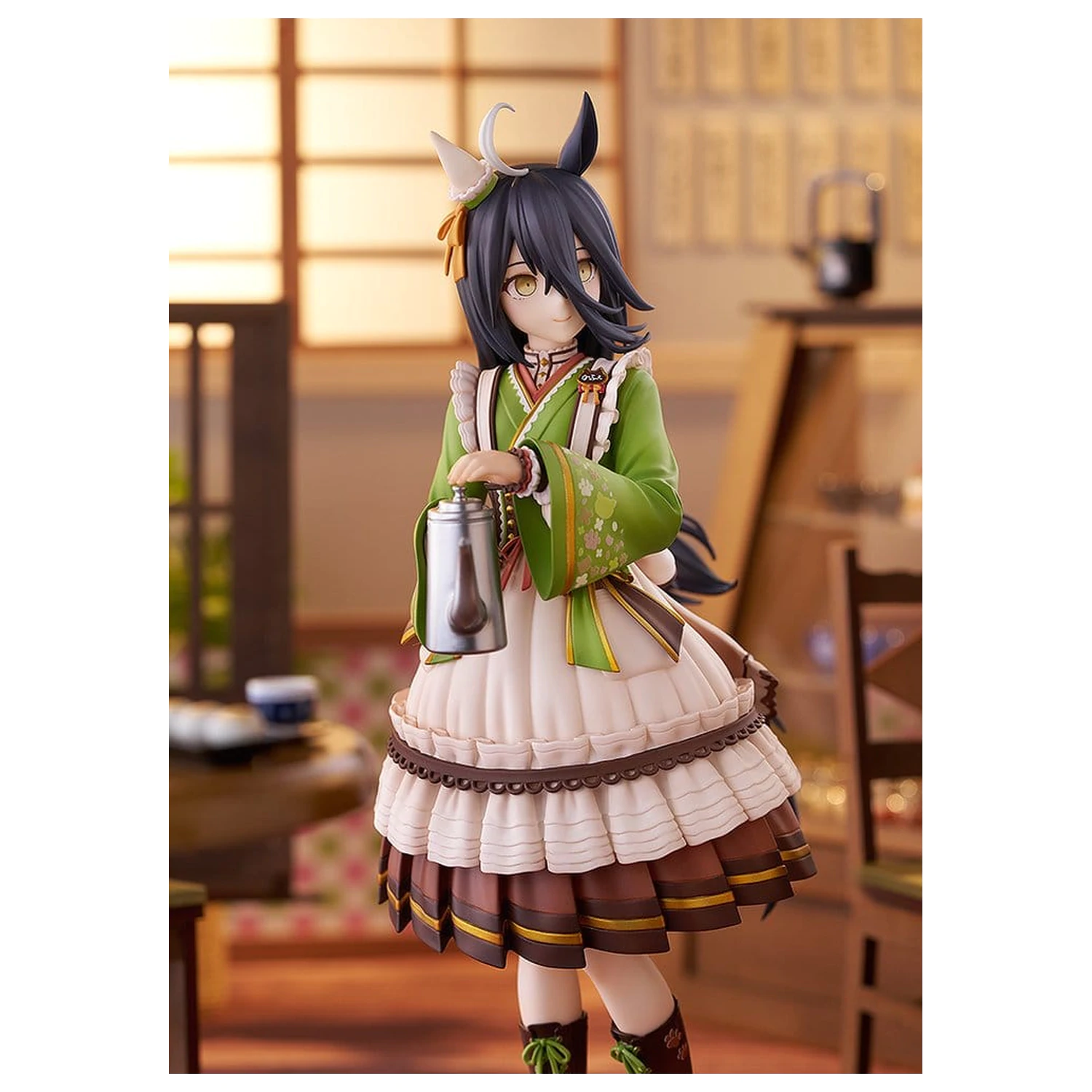 Uma Musume Pretty Derby Statuie din PVC 1/7 Manhattan Cafe Willow-Green Evening 24 cm poza produsului