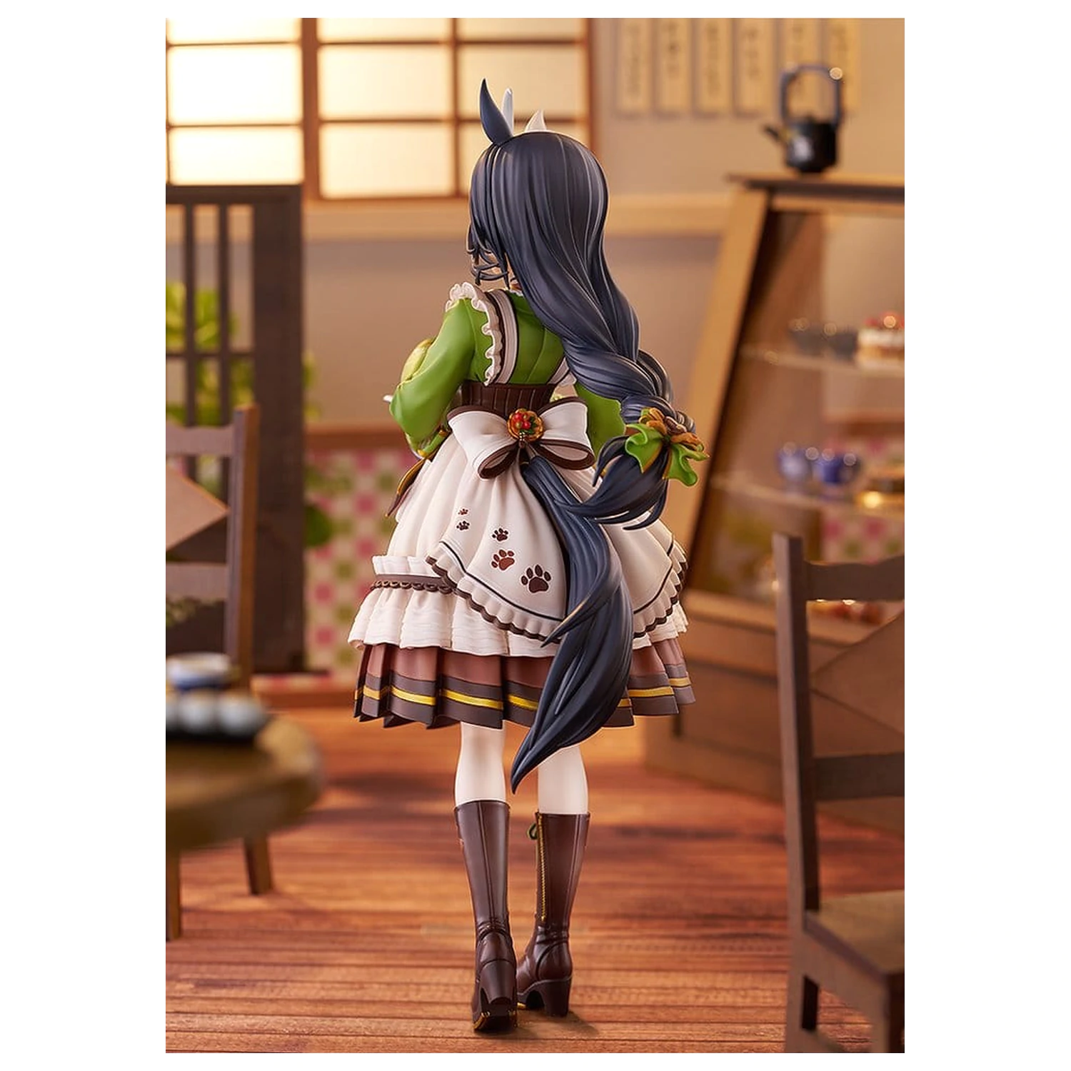 Uma Musume Pretty Derby Statuie din PVC 1/7 Manhattan Cafe Willow-Green Evening 24 cm poza produsului