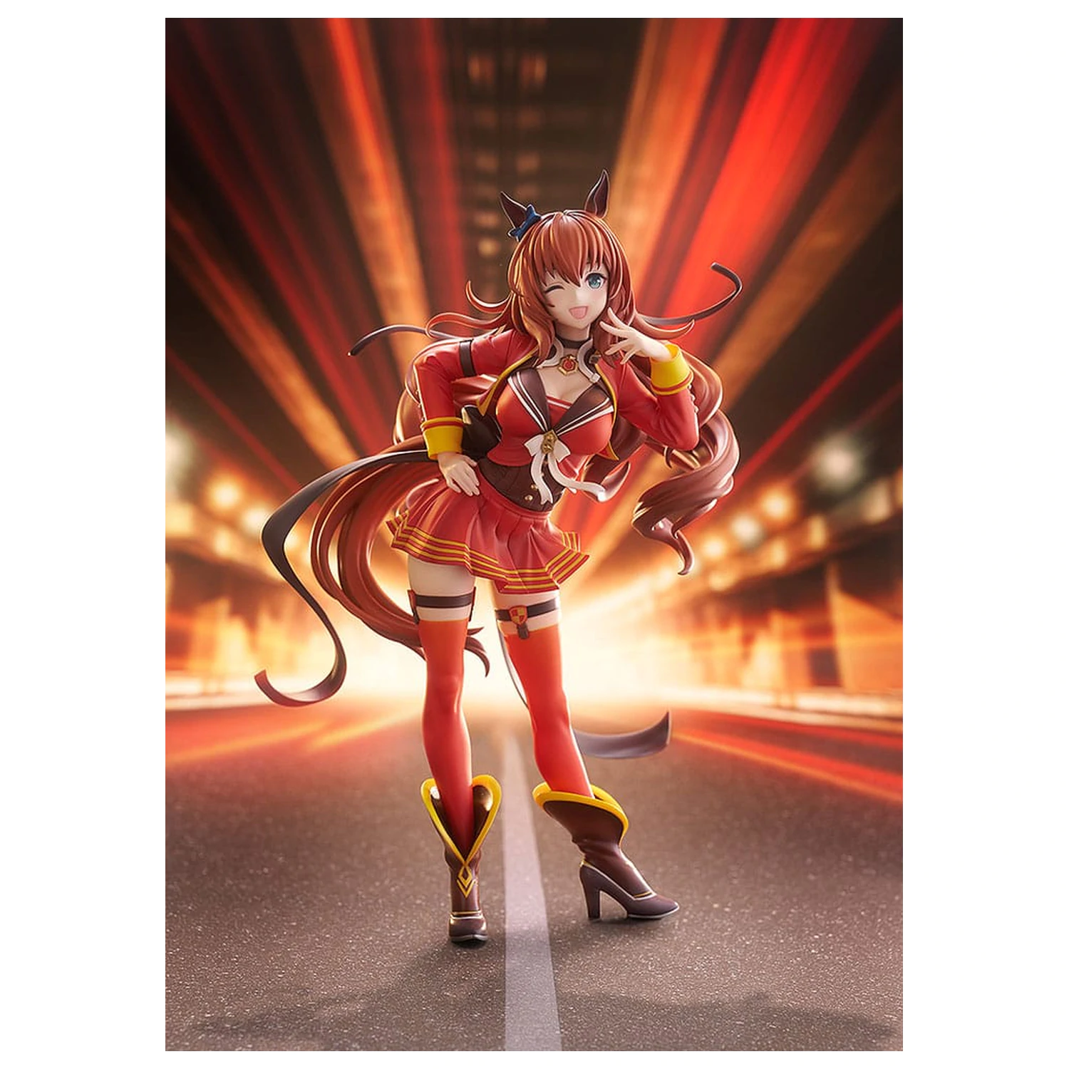 Uma Musume: Pretty Derby Statuie PVC 1/7 Maruzensky Signature Racewear Ver. 25 cm poza produsului