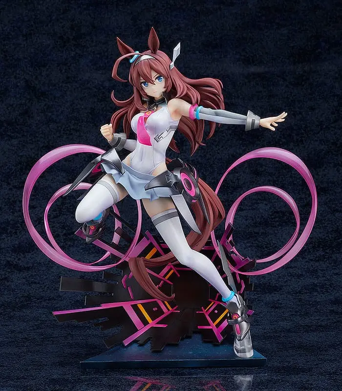 Uma Musume Pretty Derby statuie PVC 1/7 Mihono Bourbon The Chestnut Cyborg 26 cm poza produsului