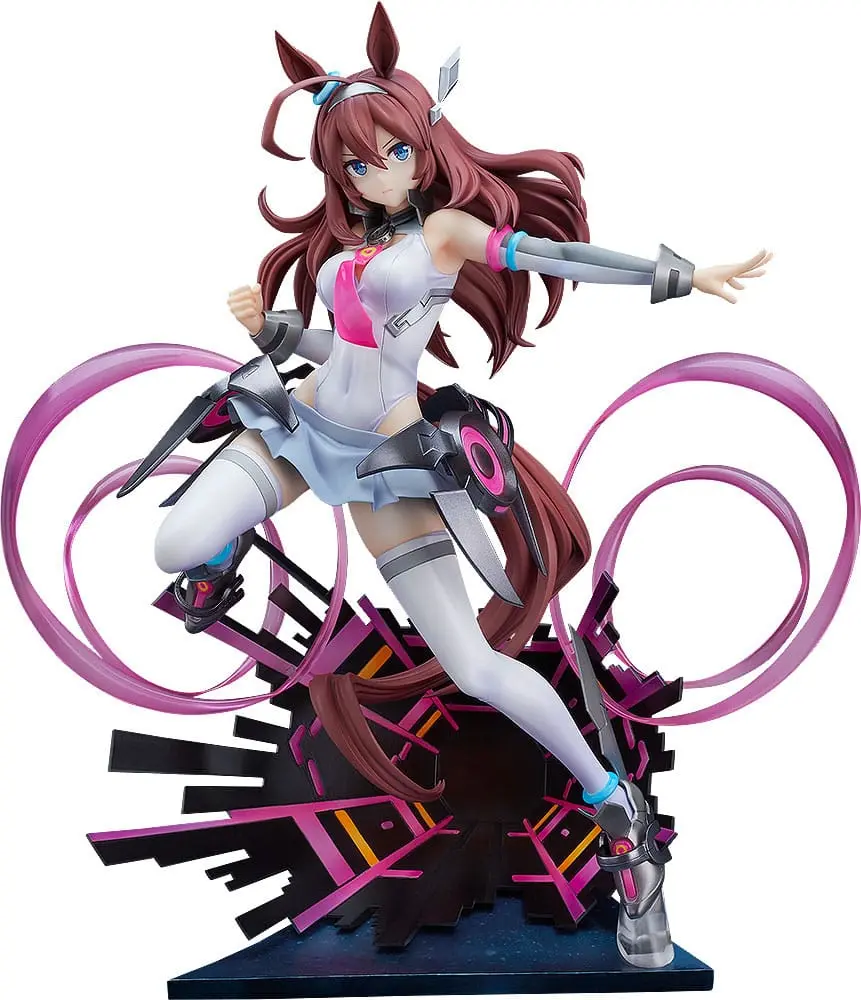 Uma Musume Pretty Derby statuie PVC 1/7 Mihono Bourbon The Chestnut Cyborg 26 cm poza produsului