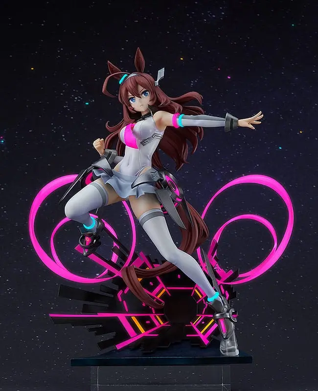 Uma Musume Pretty Derby statuie PVC 1/7 Mihono Bourbon The Chestnut Cyborg 26 cm poza produsului