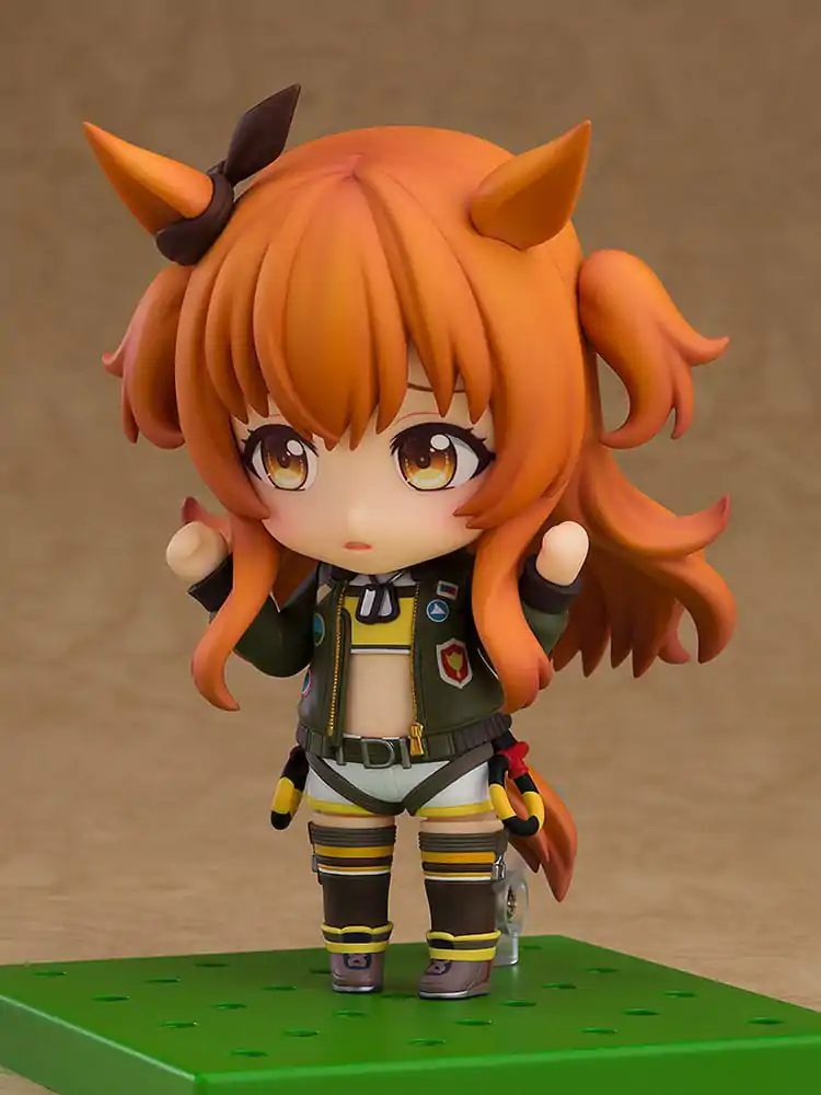 Uma Musume Pretty Derby Nendoroid Figurina de acțiune Mayano Top Gun 10 cm poza produsului