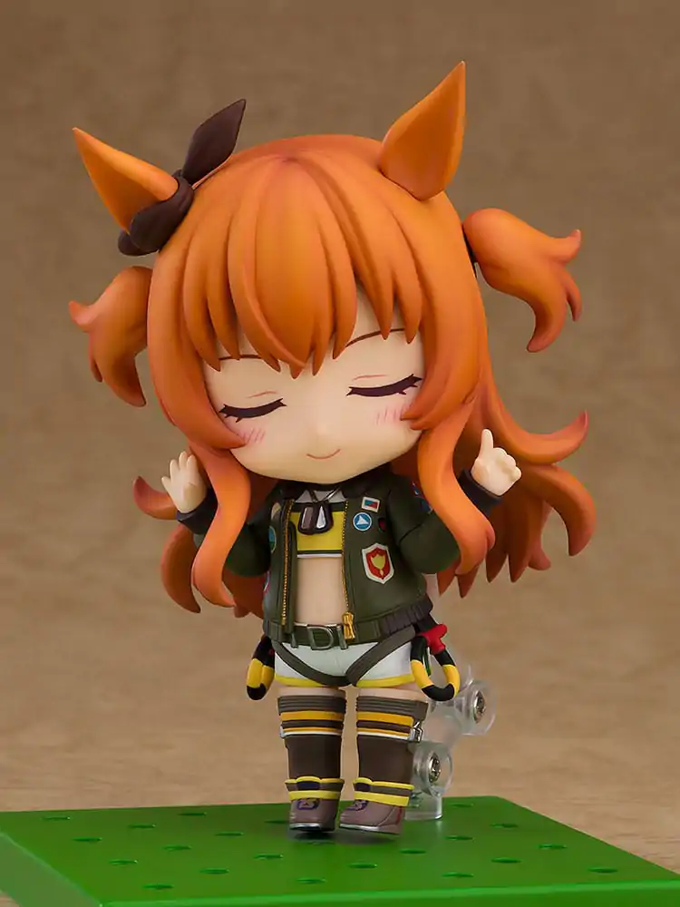Uma Musume Pretty Derby Nendoroid Figurina de acțiune Mayano Top Gun 10 cm poza produsului